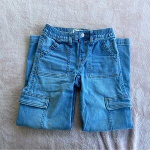 SO Kids Blue Cargo Jeans size 7